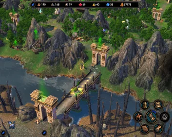 Heroes of Might and Magic 5 전투 스크린샷